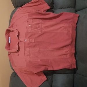 Large orange vintage Casual Joe shirt